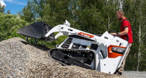 Bobcat's new MT100 mini tracked loader.