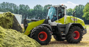 Claas' new Torion 1611 wheeled loader offers 207hp, 23hp more than the 1511 that it replaces.