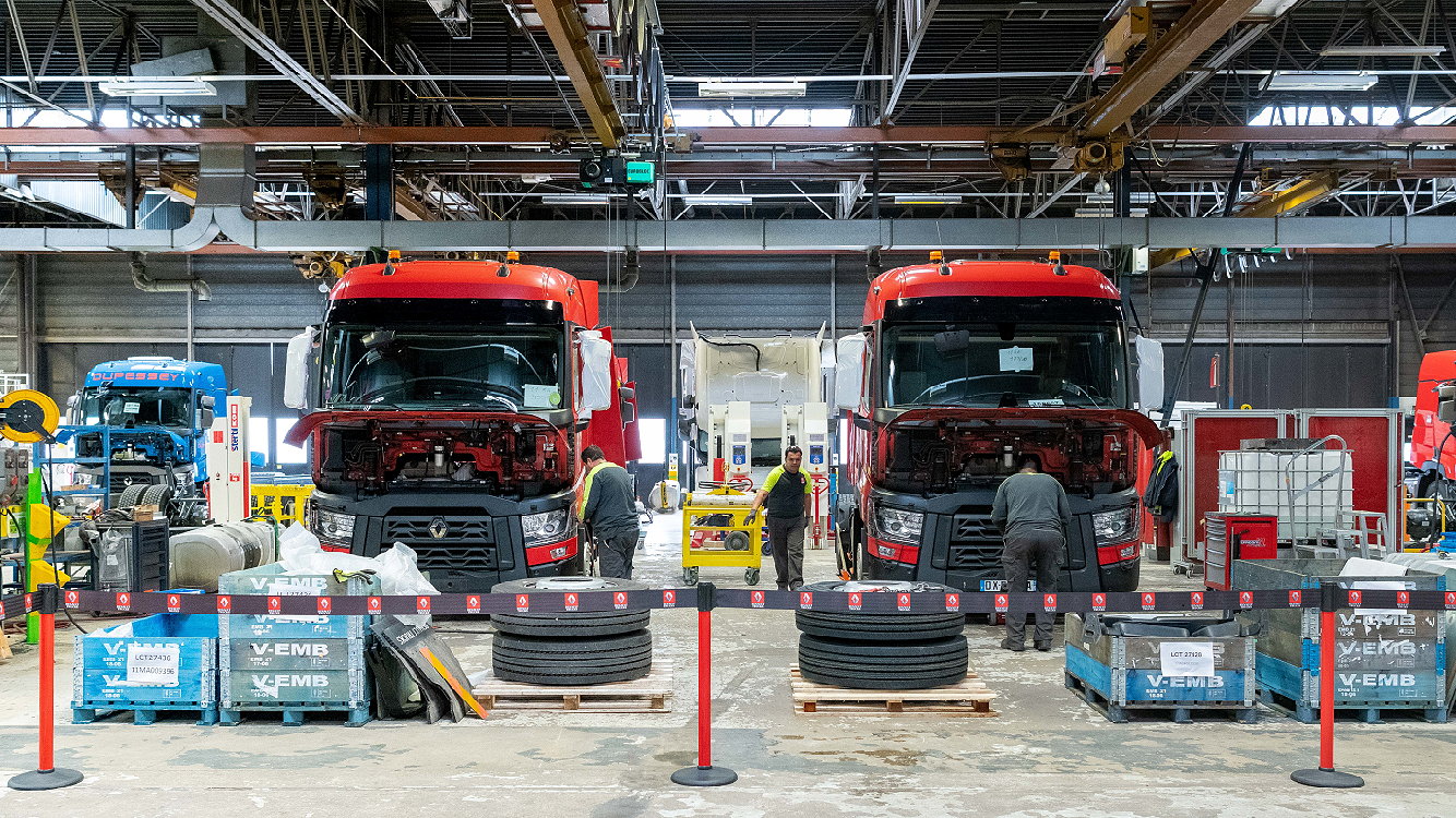 About 95 per cent of Renault's trucks can be recycled and a new disassembly plant at Lyon–Vénissieux is to be built to carry out this work.