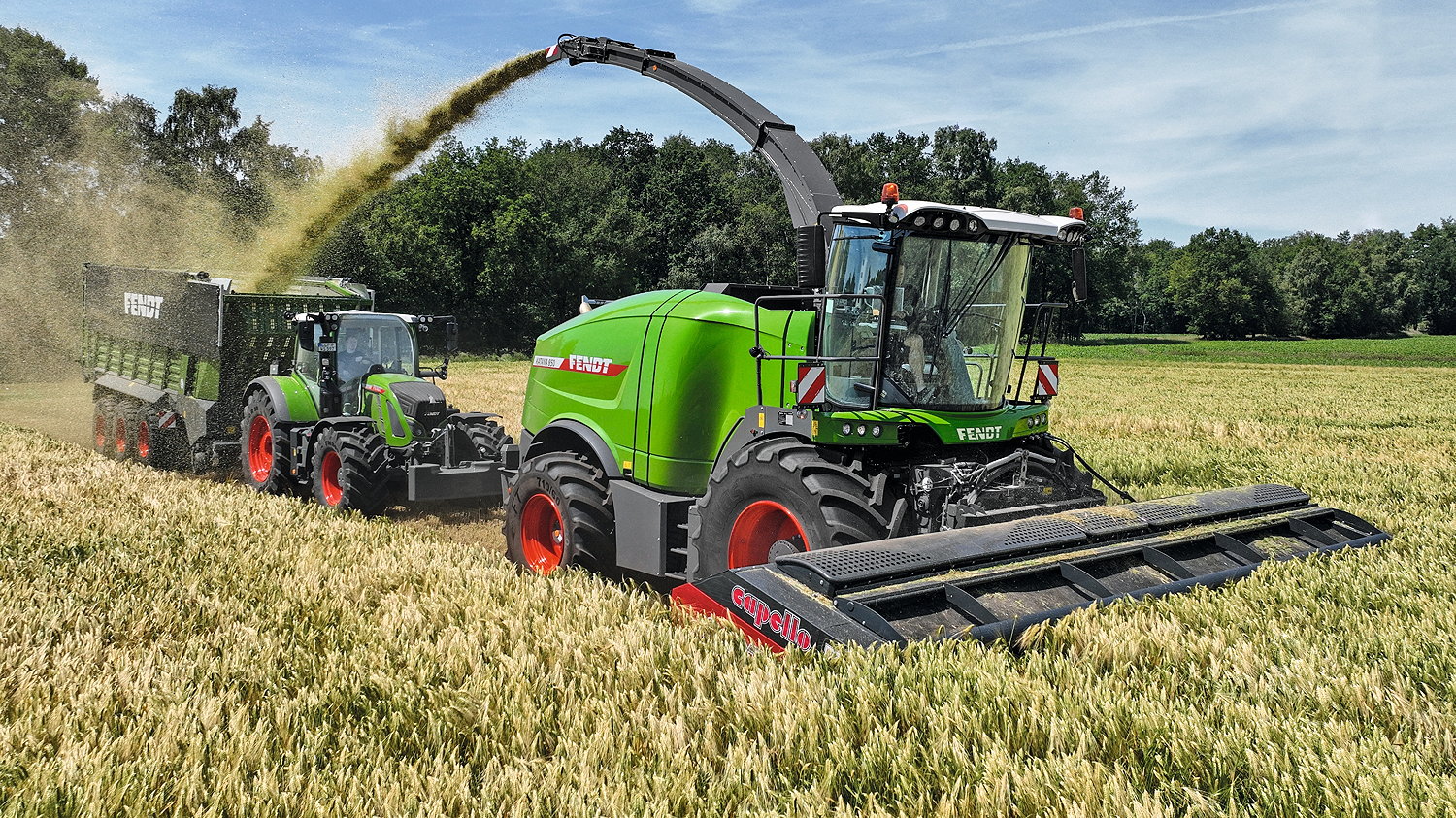 Fendt's new Katana 850 self-propelled forage harvester will be at work in Europe from spring 2023.