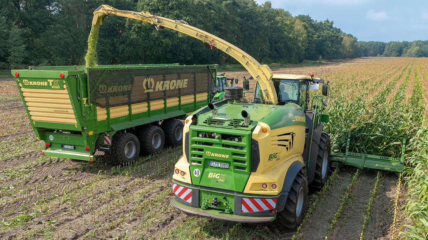 Krone has added the new BiG X 1080 self-propelled forage harvester to its offering for 2023.