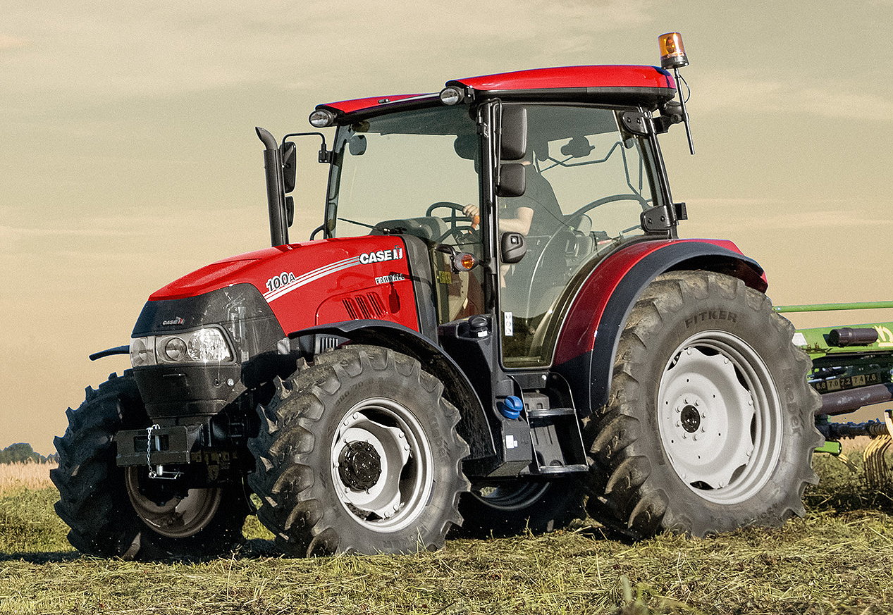 The latest Case IH Farmall A models are powered by the new four-cylinder, 3.6-litre FPT F5 engine that provides outstanding maximum torque at lower engine speeds.