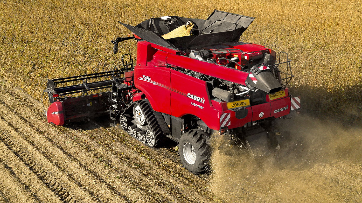 Case IH has launched the Safeguard Connect telematics service for its Axial Flow combines.