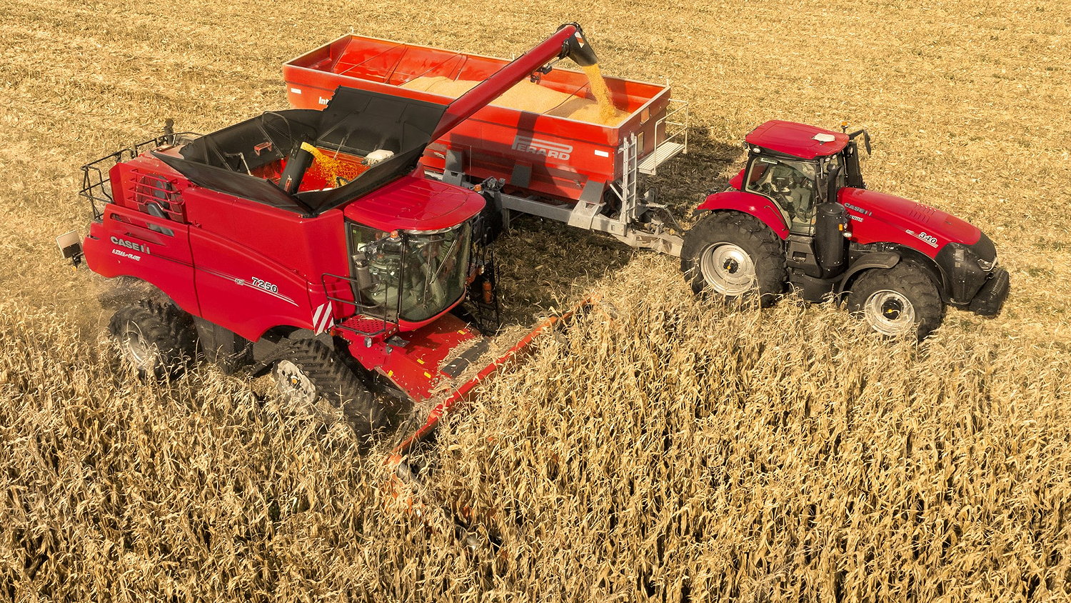 Safeguard Connect  complements Casae IH's AFS Connect telemetry offering for Axial Flow combines.