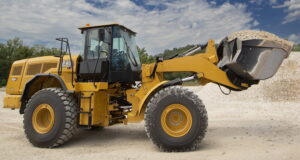 Caterpillar has announced a battery-powered prototype of its 950GC wheeled loader.