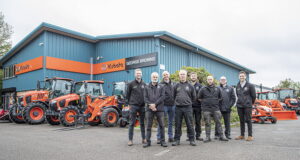 The new George Browns Kubota depot at Witney.