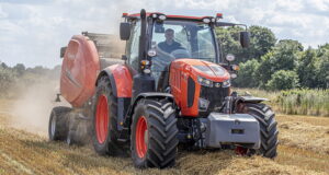 Kubota's M7173 tractor is one of the models that is now available with a five-year, 6,000-hour warranty.