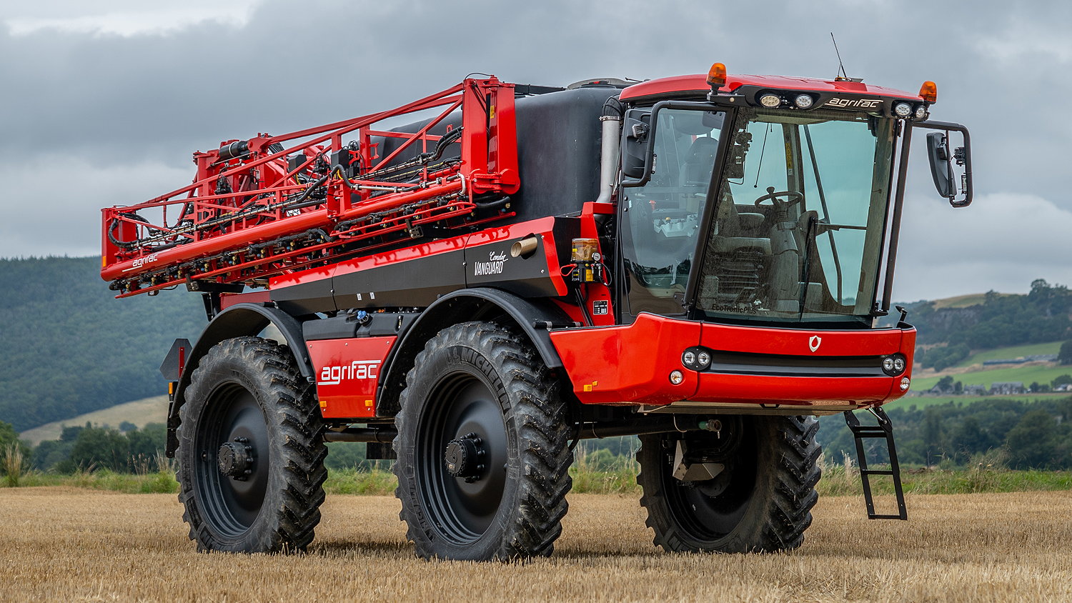 Agrifac's Condor Vanguard self-propelled sprayer has been designed for sustainable, environmentally friendy farming.