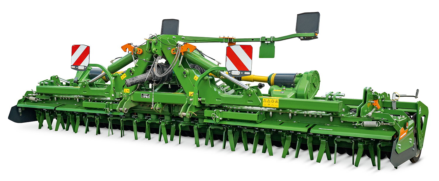 The new Amazone KE 6002-2-400 Rotamix features the manufacturer's 290mm tines.