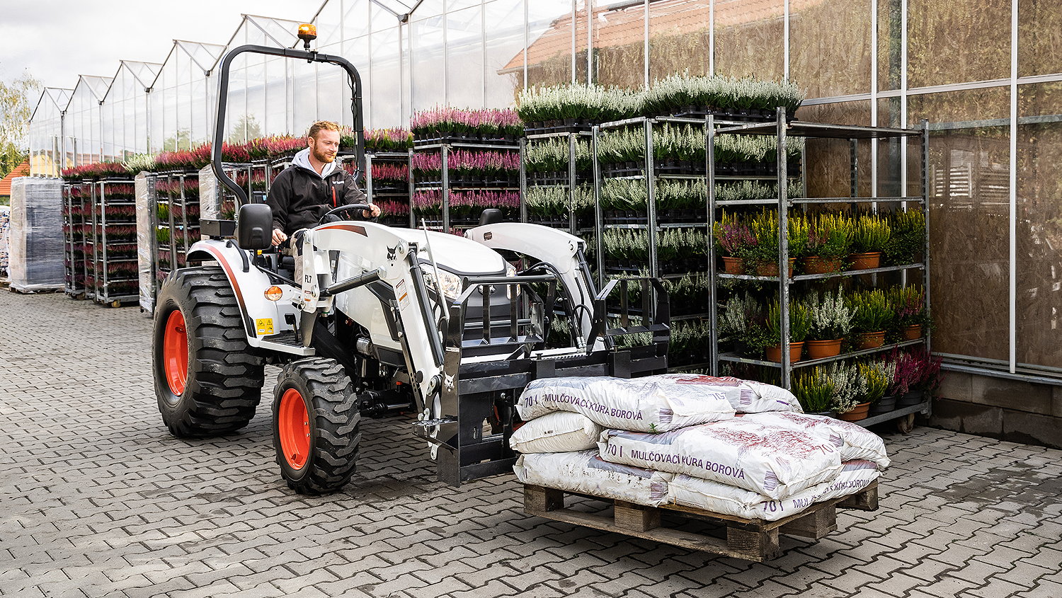 Bobcat's compact tractor range - including the 40hp CT2040 - are now available to customers in Europe.