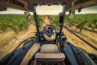 There has been a major focus on cab comfort on the latest Quantum tractor models from Case IH.