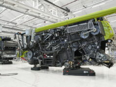 A major investment at its Harsewinkel plant means Claas can now produce both Lexion and Trion combines on the same assembly line.