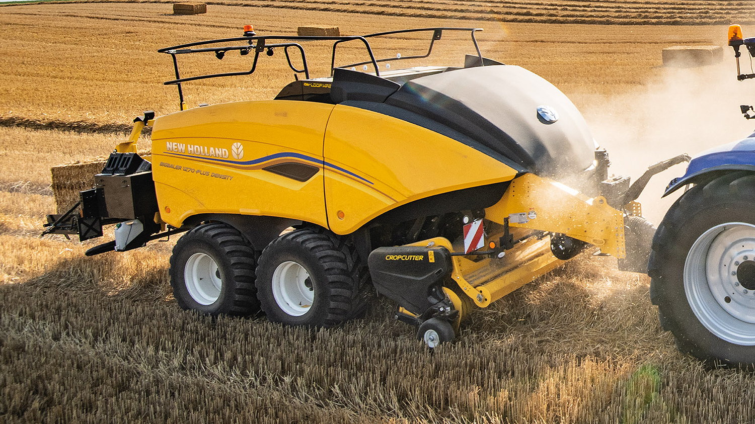 New Holland's latest BB1270 Plus Density big square baler features reinforced and upgraded components to produce bales that are 10 per cent more dense.