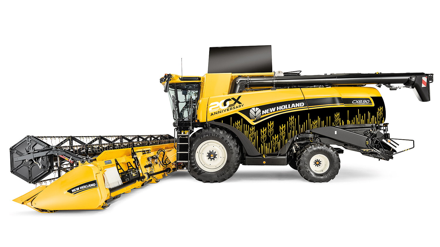 More than 20,000 New Holland CX combines have been sold since the range was first launched in 2002.