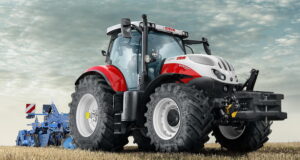 Steyr's 6175 Impuls CVT is one of the models that gains a new tablet-like control terminal for 2023.