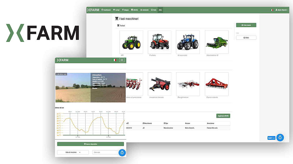 Argo Tractors has signed a major technology agreement with fellow Italian company XFarm.