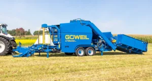 Göweil's revised LT-Master F115 baler-wrapper comes with a range of innovations.