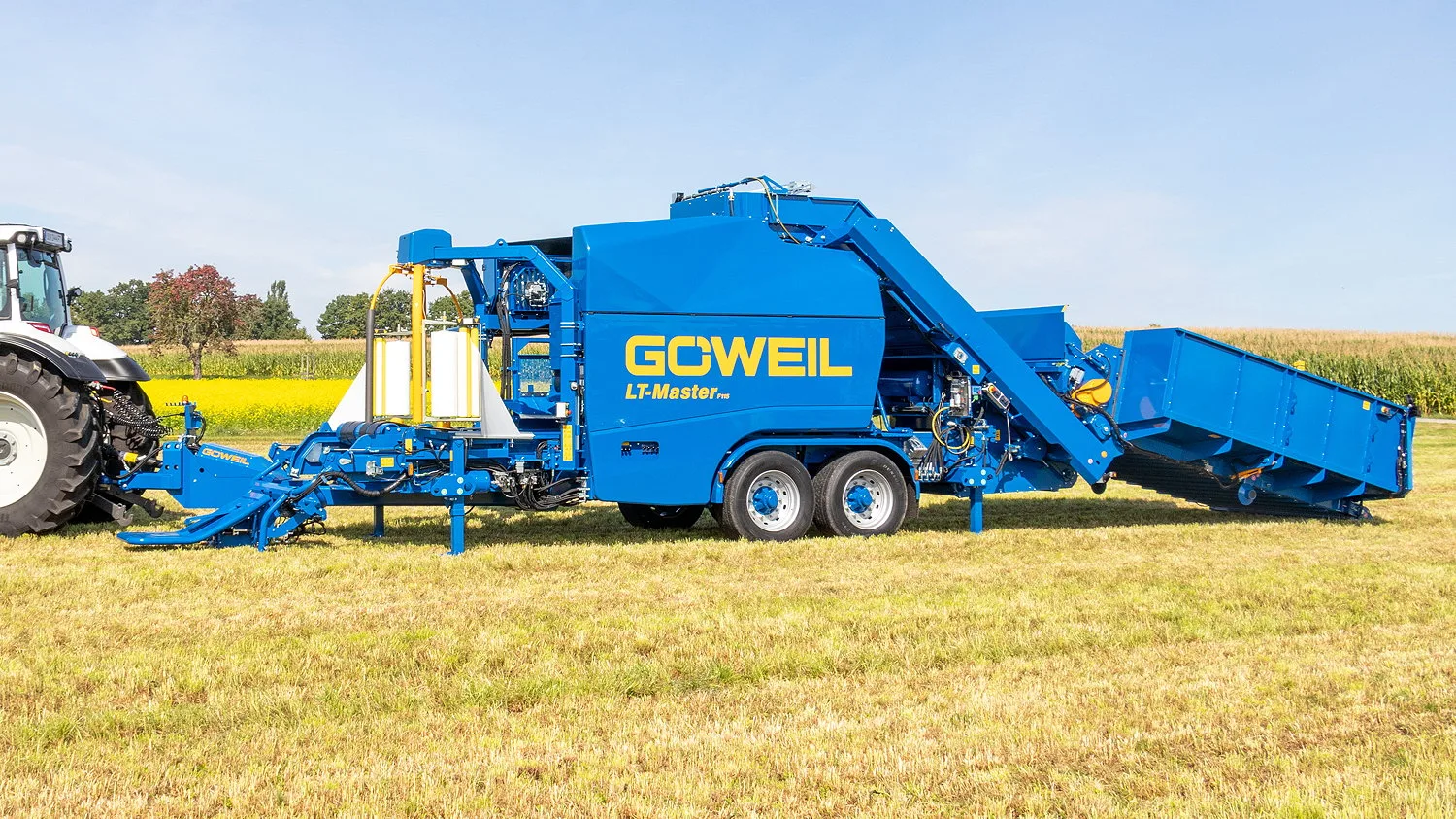 Göweil's revised LT-Master F115 baler-wrapper comes with a range of innovations.