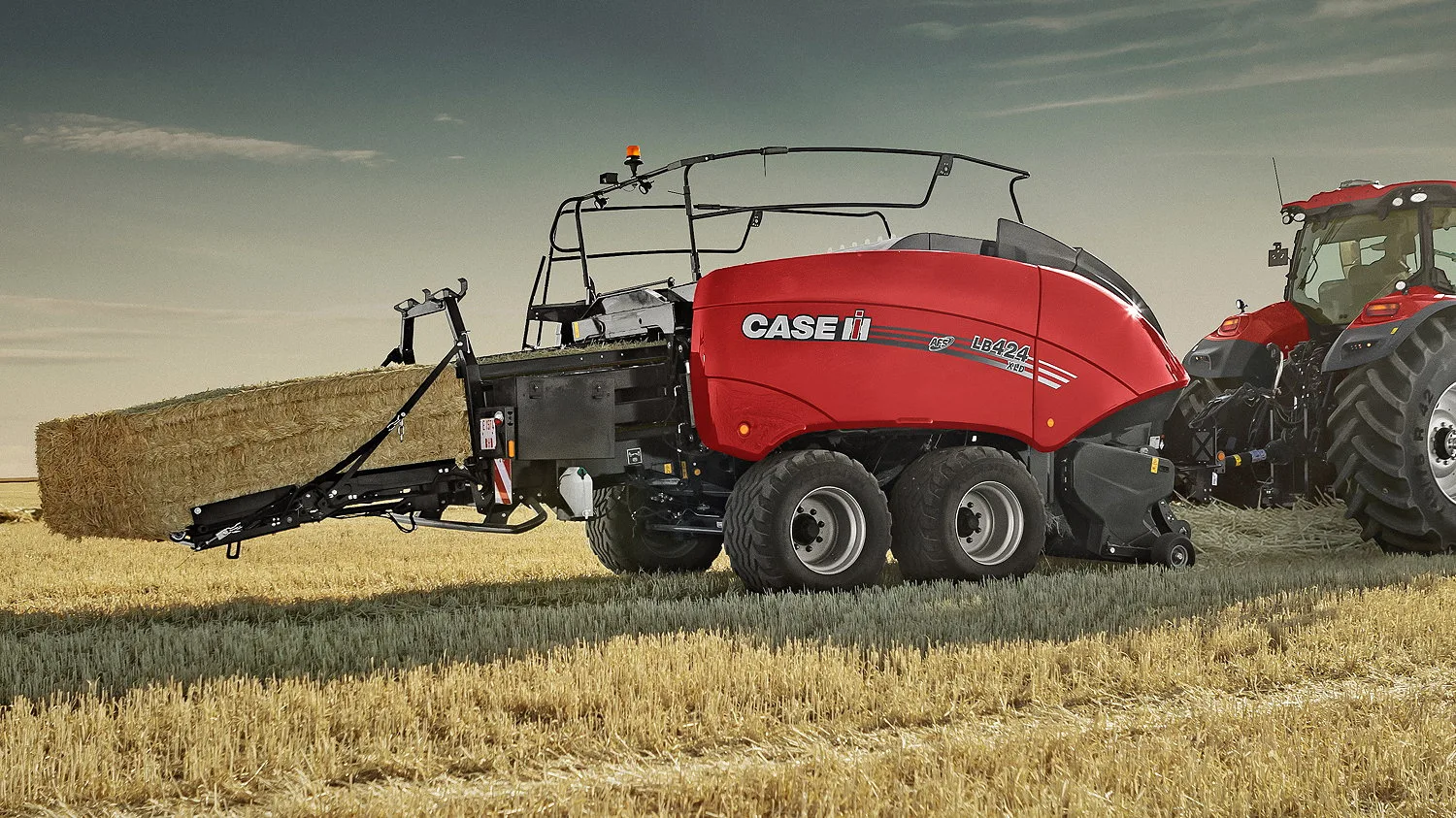 The new Case IH LB 424 XLD produces extra-dense 120cm x 70cm bales. Increases in density of up to 10 per cent improve bale quality, handling, transport, storage and cost-efficiency.