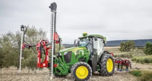 John Deere's new 5ML series tractors are the brand's most intelligent and powerful narrow tractors to date.