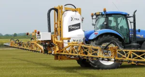 Knight Farm Machinery will offer its new Active Rinse system as an option on its entire sprayer range.