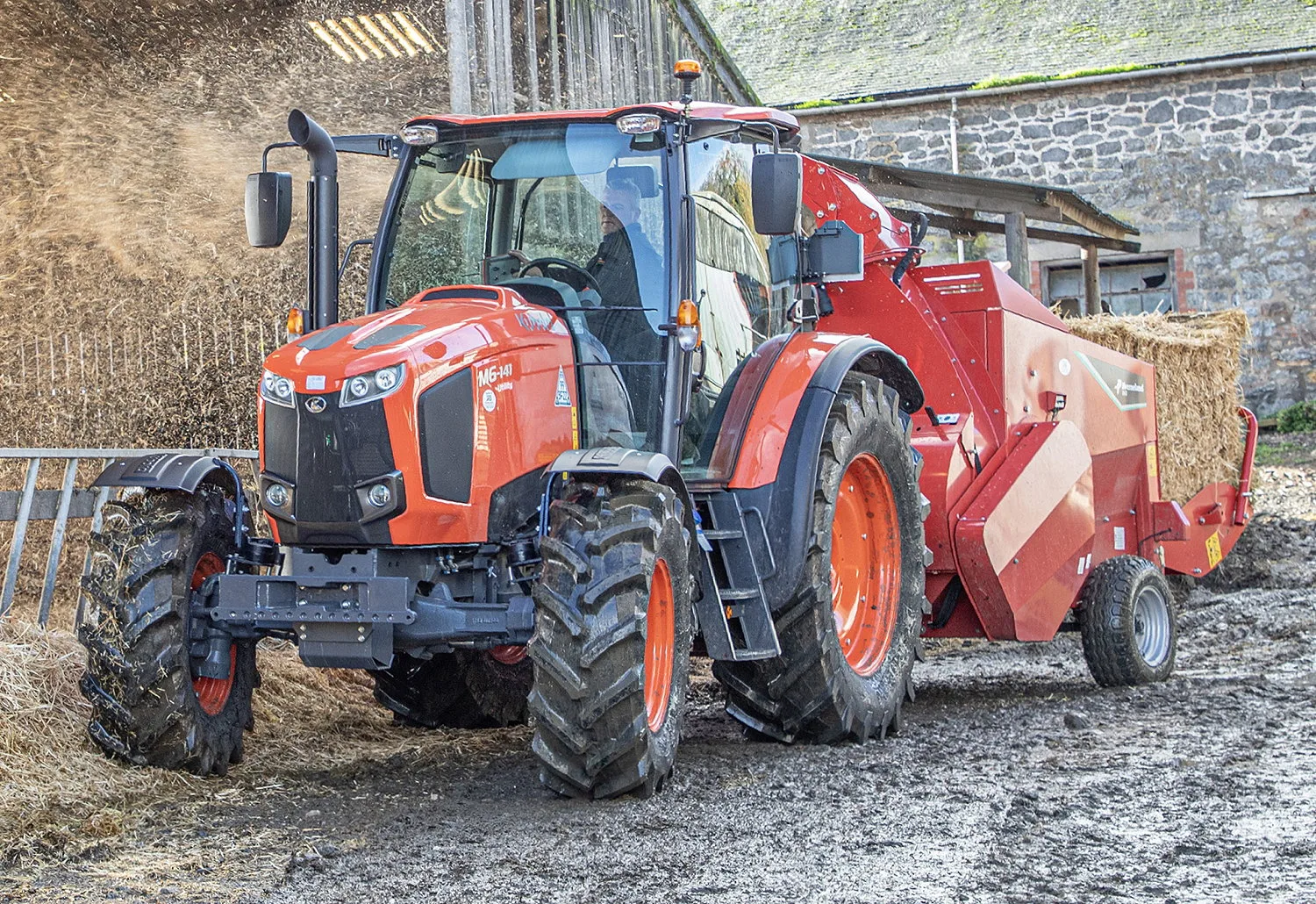 The range-topping M6-141U offers 143hp from its 6.1-litre Kubota diesel engine.