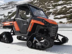 Corvus now offers Camso's 4S1 snow tracks for its Terrain DX4 range of 4x4 utility vehicles.