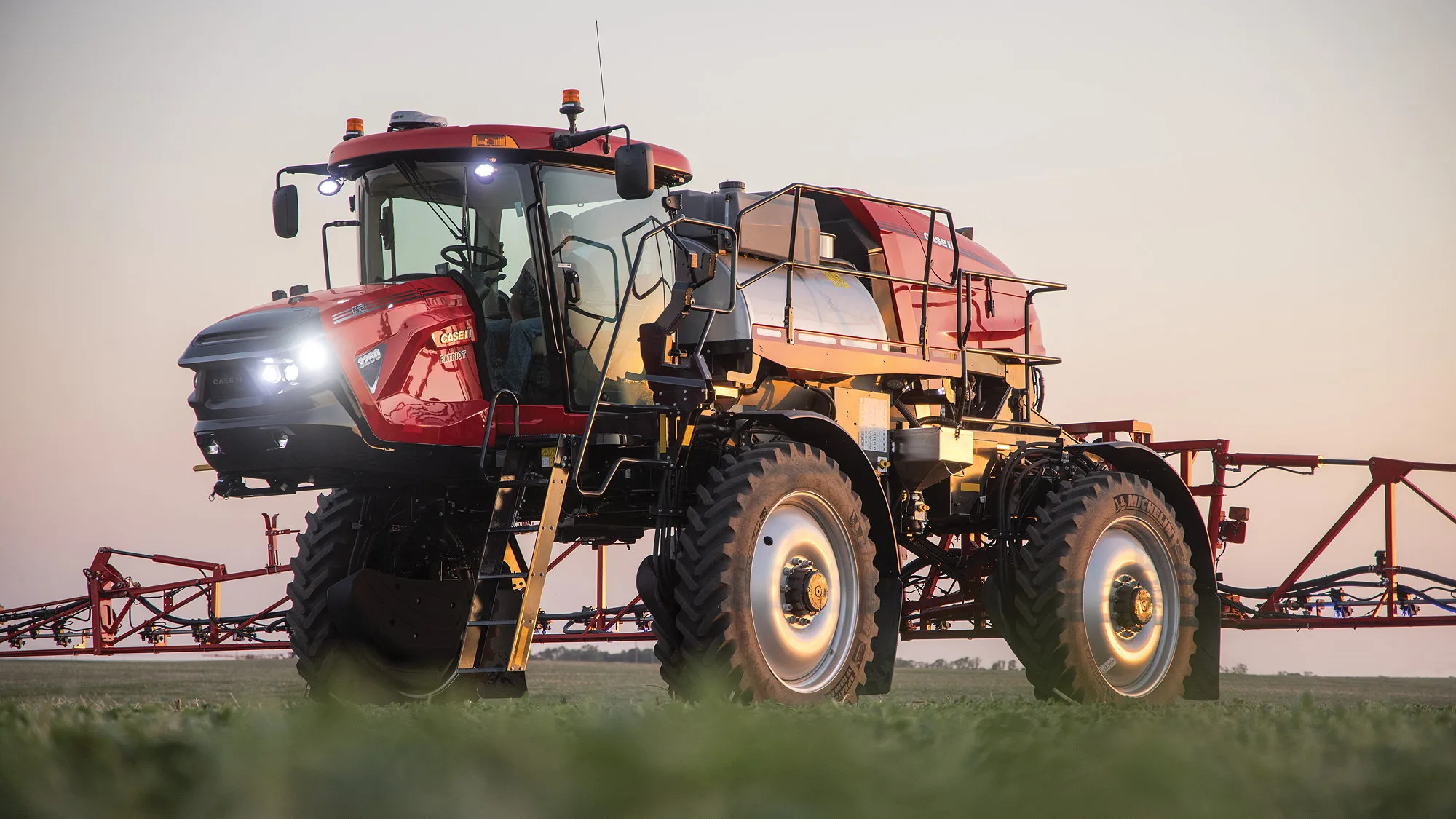 Case IH's Patriot 50 Series self-propelled sprayer.