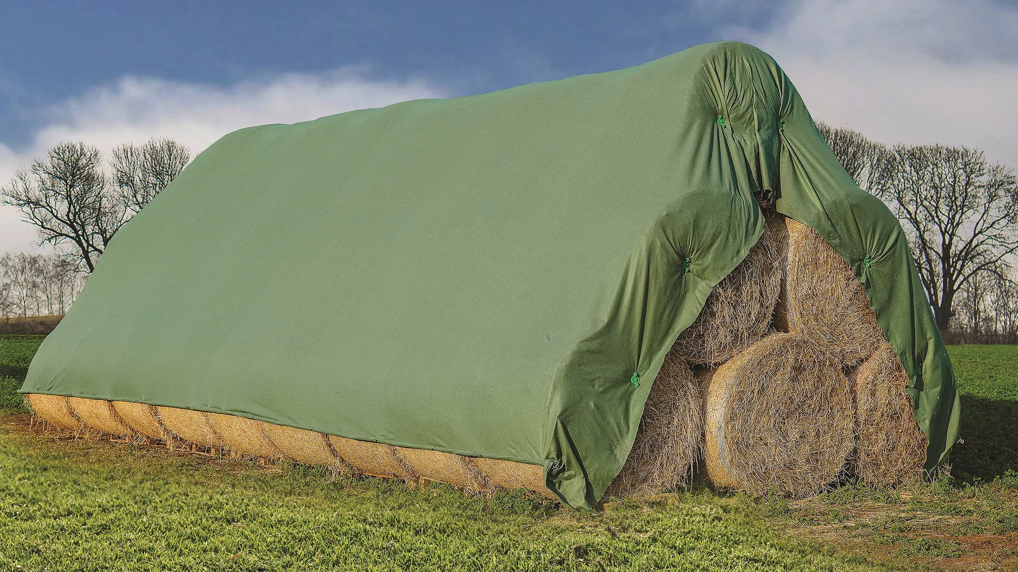 Baleshield 160 from Kelvin Cave has been developed to protect baled forage.