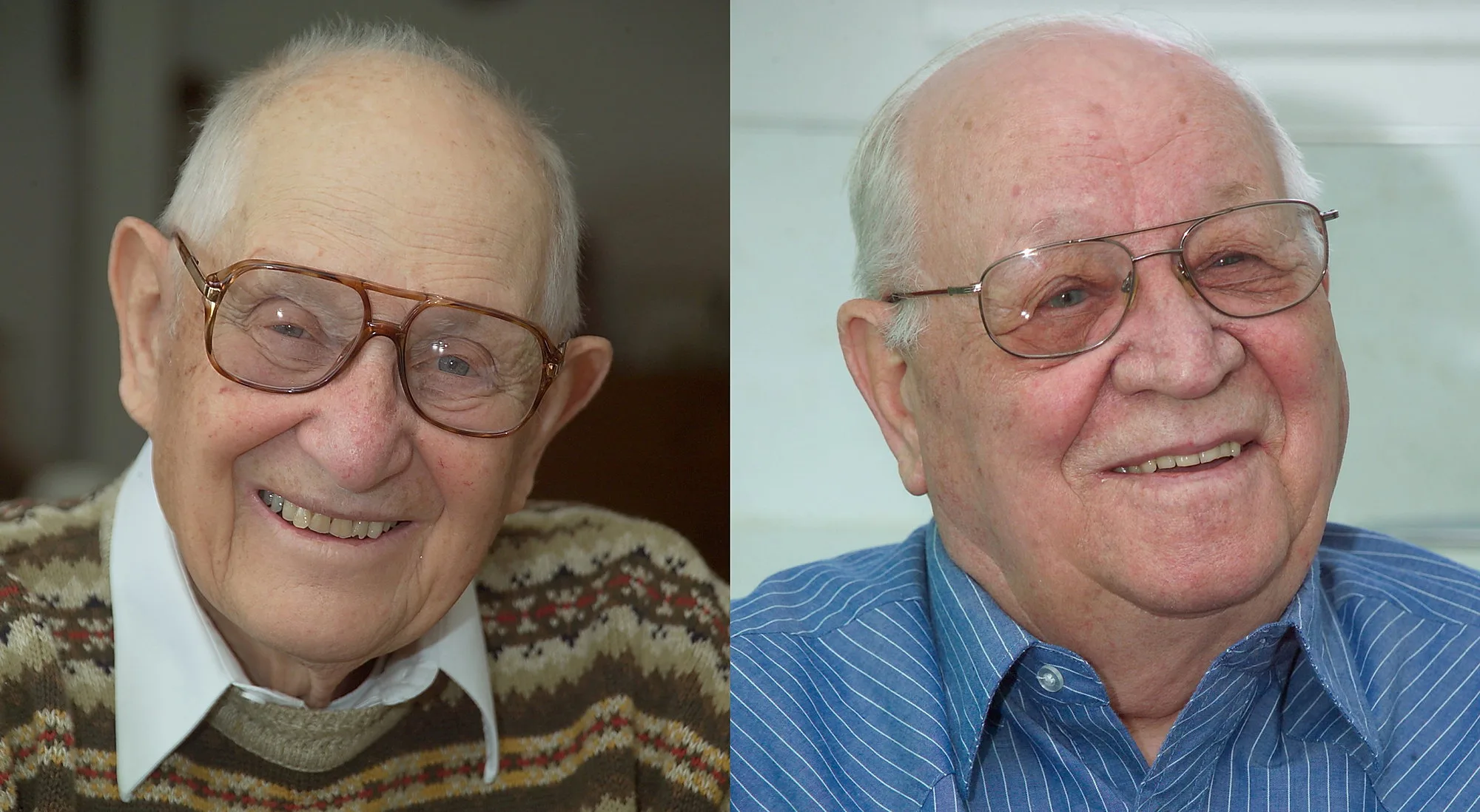 Cyril (left) and Louis Keller - inventors of the skid-steer loader - have been inducted into the National Inventors Hall of Fame in the United States.