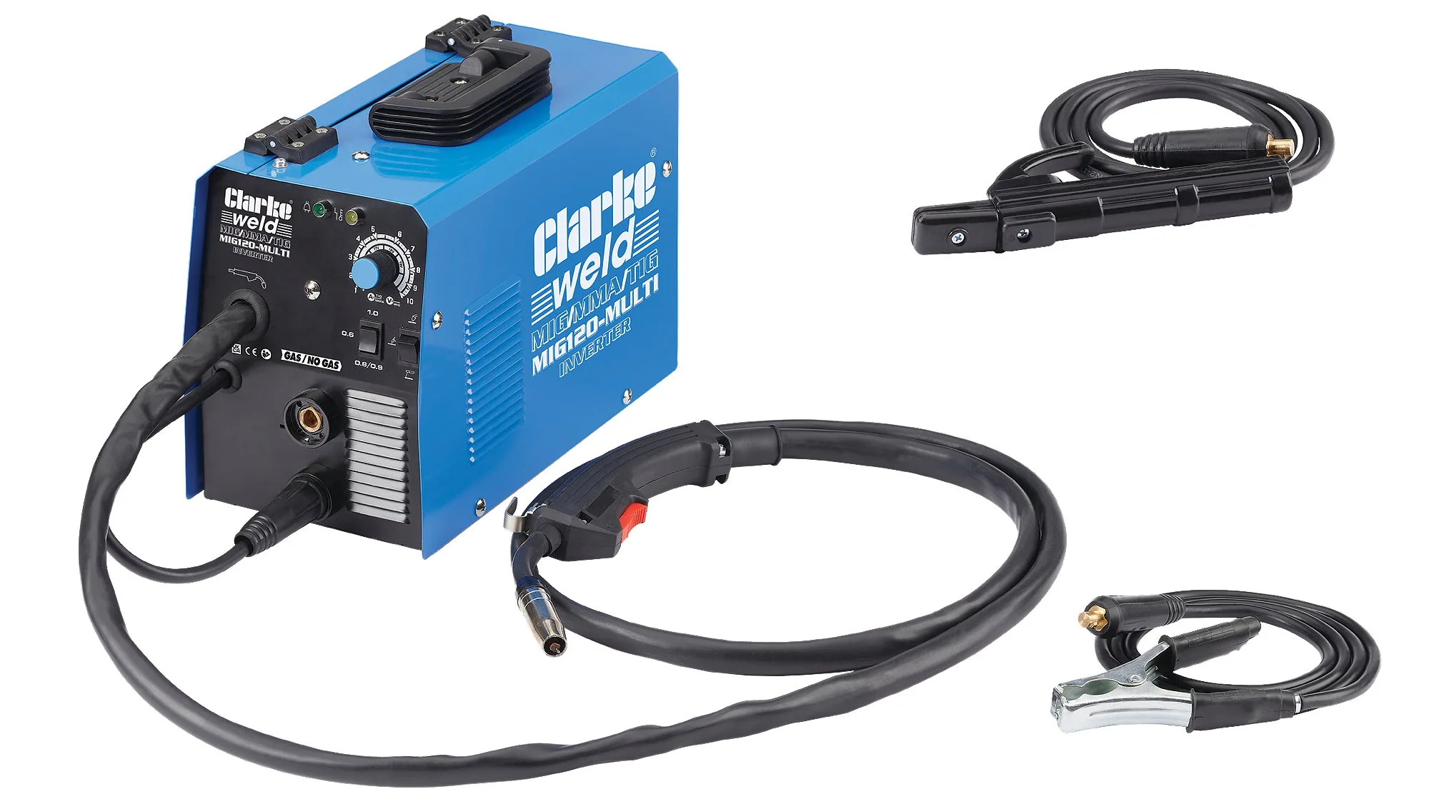 The new Clarke MIG120-Multi welder from Machine Mart.