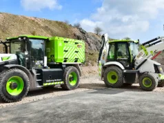 JCB's pre-production hydrogen-powered backhoe loader has been given special approval for use on UK roads.