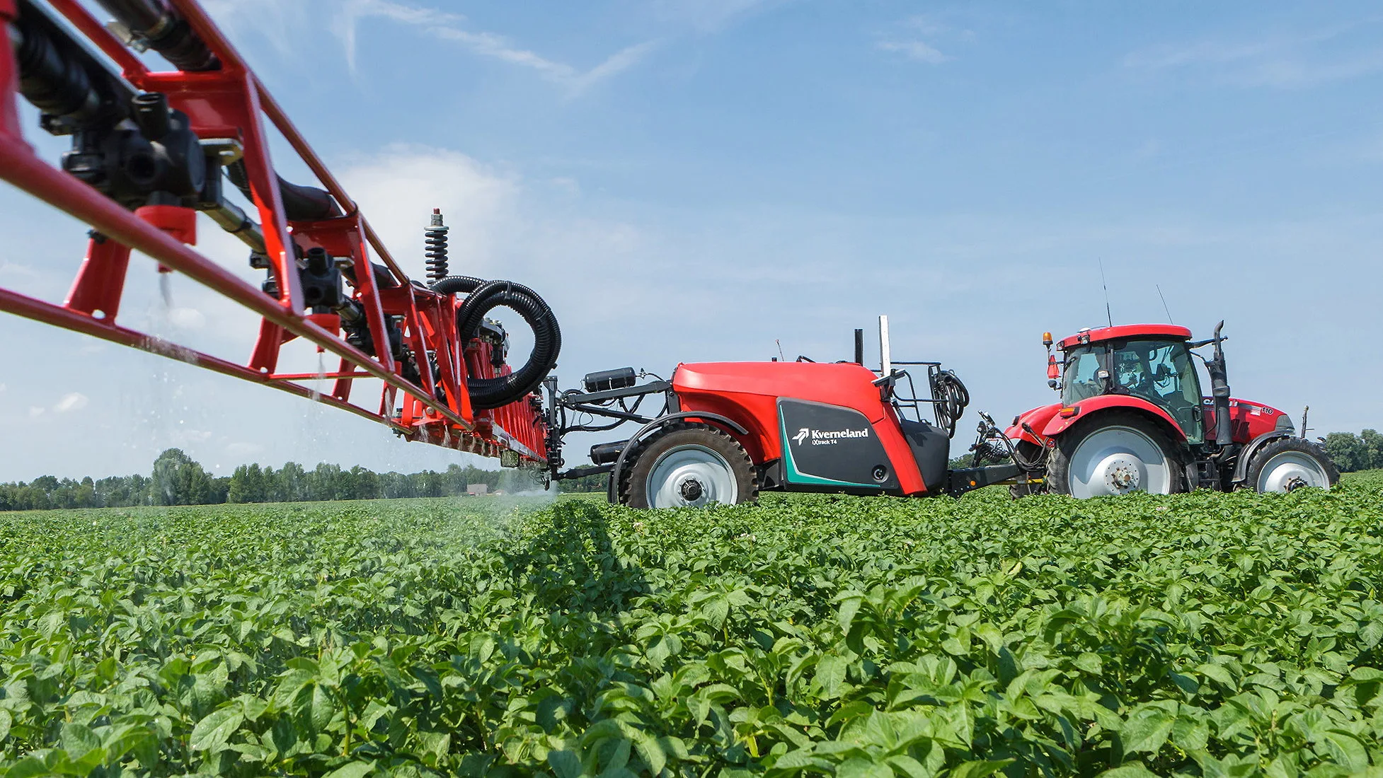 Kverneland has improved the accuracy and precision of its iXtrack sprayer offering.