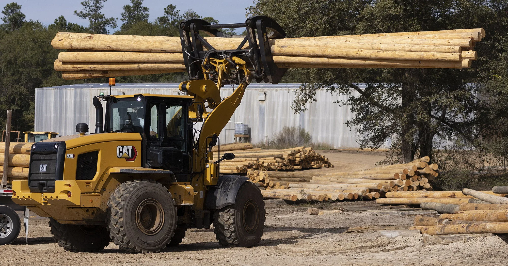 Enhancements to Caterpillar's next-generation small wheeled loaders, including this 938, include increasing the oil and filters service intervals to 1,000 hours.