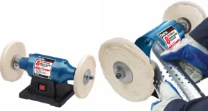 Clarke buffer/polishers are available at Machine Mart stores and online.