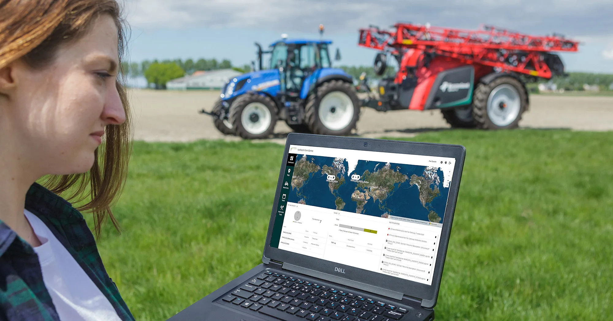 Agrirouter functionality allows implement data collected by Kverneland's IsoMatch terminals to be available to those using third-party terminals, improving cross-manufacturer  tractor/implement compatibility.