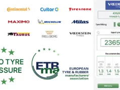 The Agro Tyre Pressue app holds data for 12 leading European tyre brands.