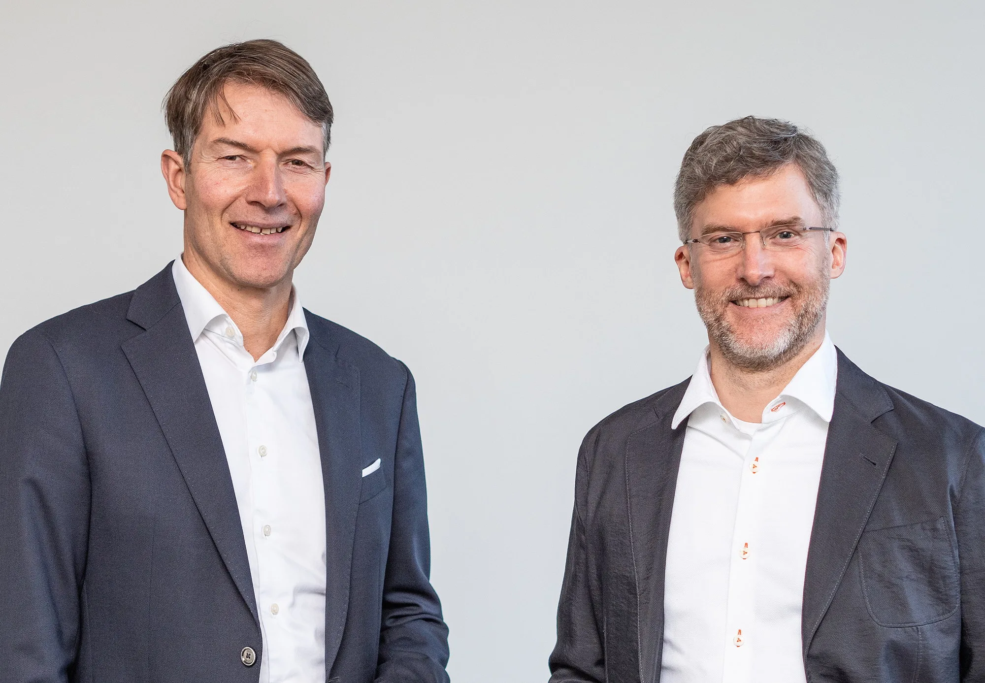 Amazone's owners, Christian Dreyer (left) and Dr Justus Dreyer, who serves as chairman of the management board.