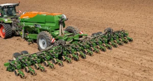 Amazone says its new 9.0m and 12m Precea-TCC trailed precision air seeders sets new standards in precision, output and intuitive controls.