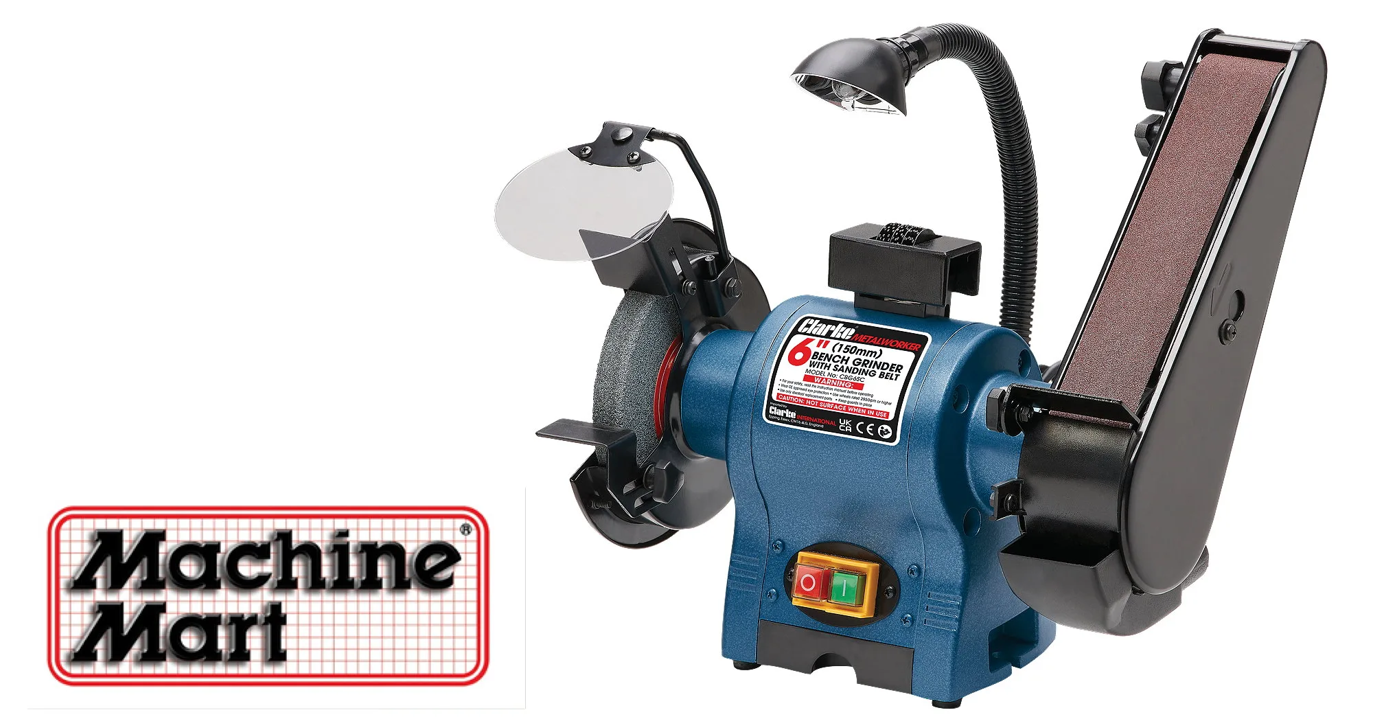 Machine Mart's new Clarke CBG6SC Bench Grinder.