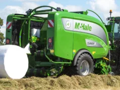 McHale has designed it new Fusion 4 integrated baler/wrappers with the focus on operator comfort and user friendliness.