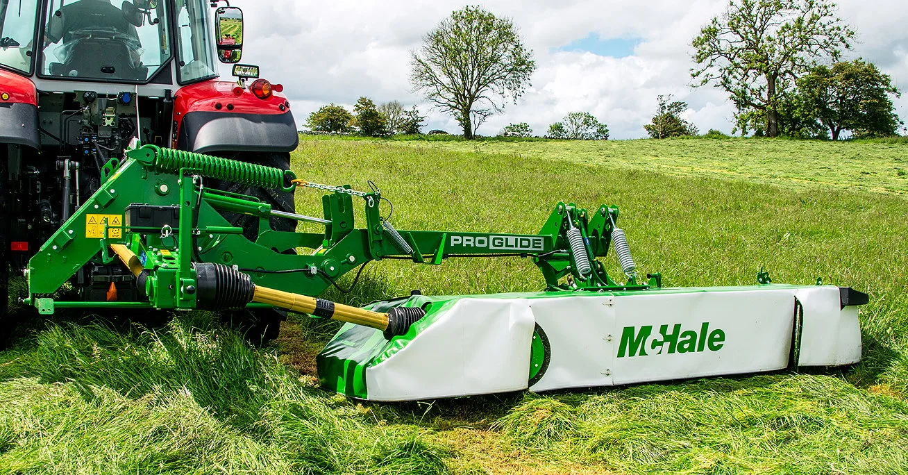 McHale has launched its non-conditioner Pro Glide R310 mower in response to market demand.