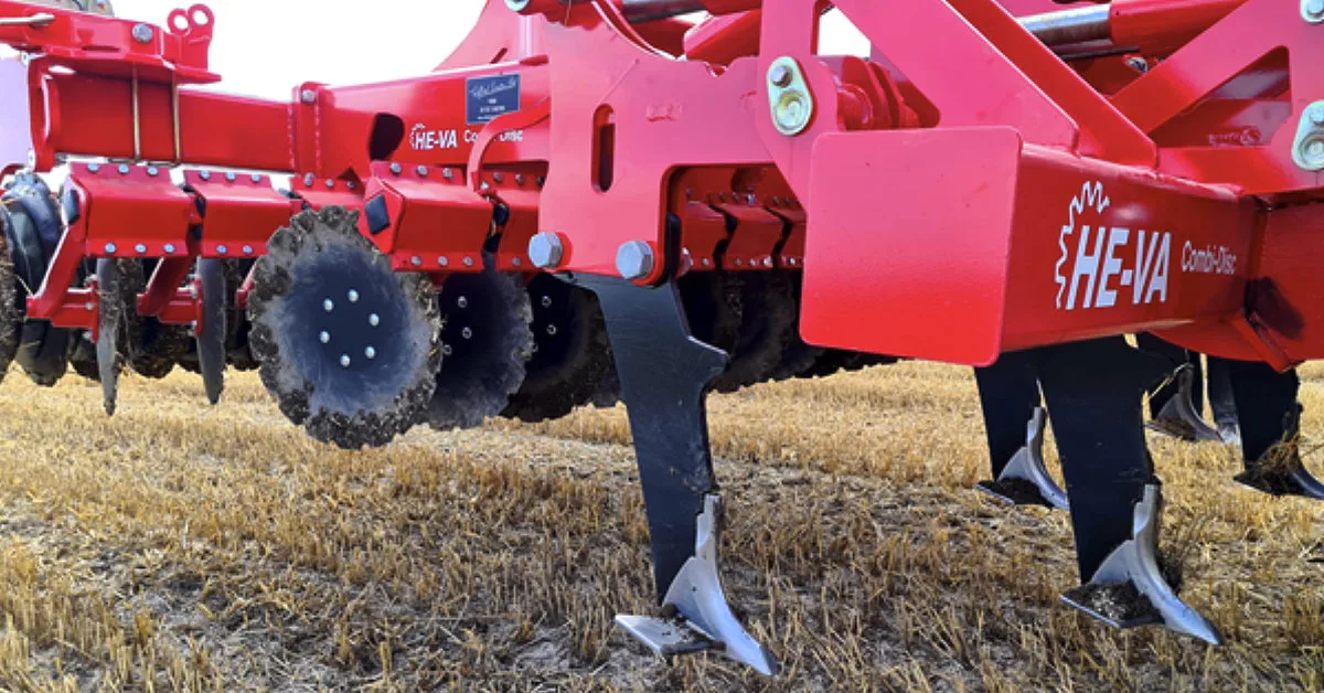 The Combi-Disc Stealth cultivator from Opico features ultra-low-disturbance legs and a choice of different points.