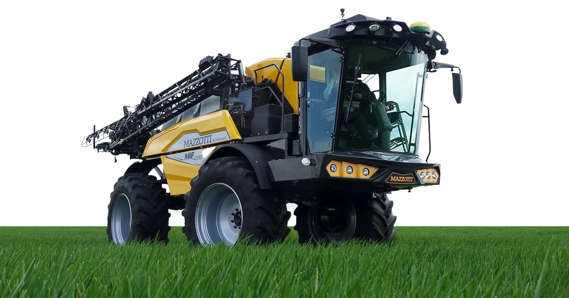 John Deere acquired the Italian self-propelled sprayer manufacturer Mazzotti in mid-2017.