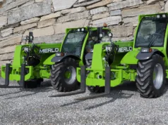 The new Merlo TurboFarmer 30.7 has a reach of 7.0m and a lift capacity of 3,000kg.