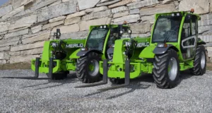 The new Merlo TurboFarmer 30.7 has a reach of 7.0m and a lift capacity of 3,000kg.