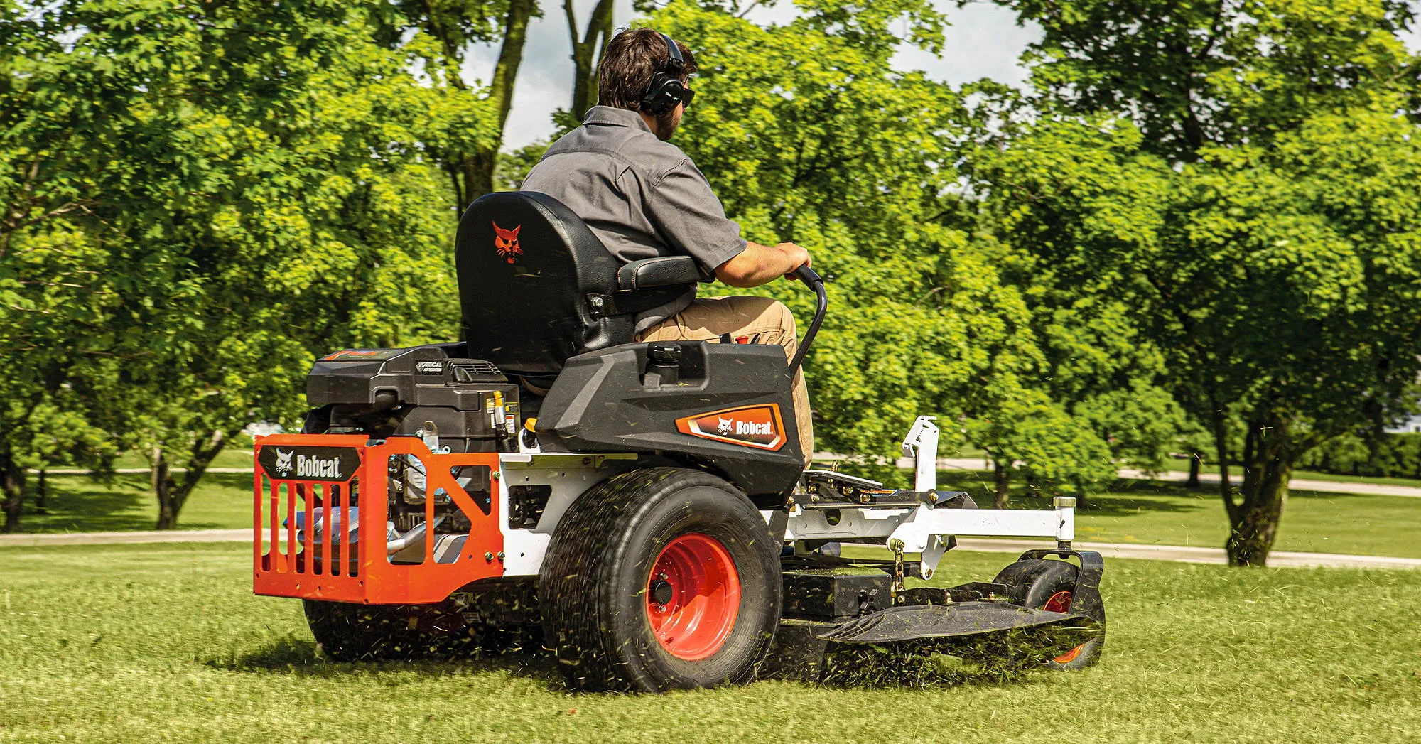 Bobcat's new ZT3000 ride-on mower.