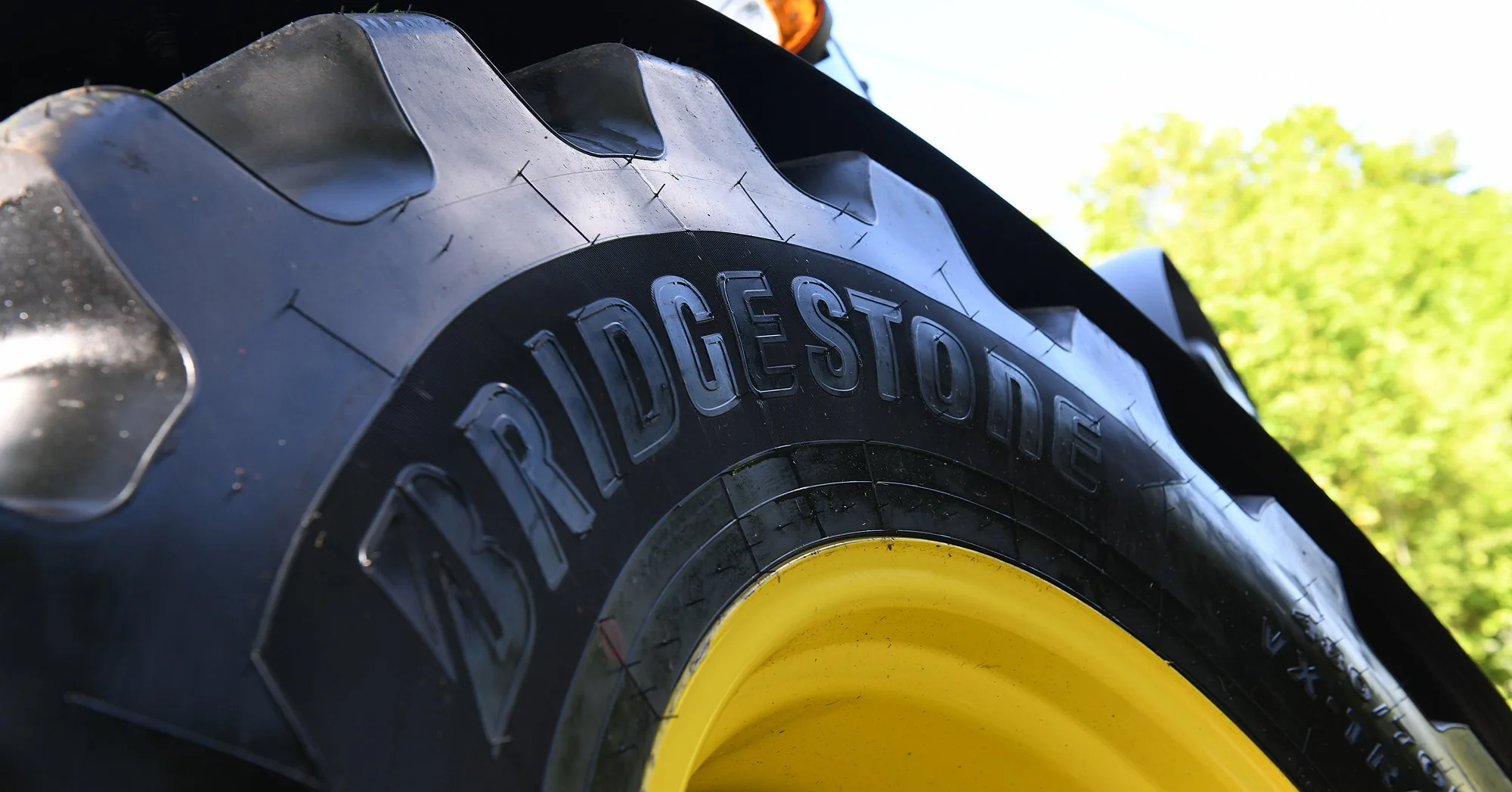 Bridgestone's VX-R Tractor tyre has been designed for longevity.