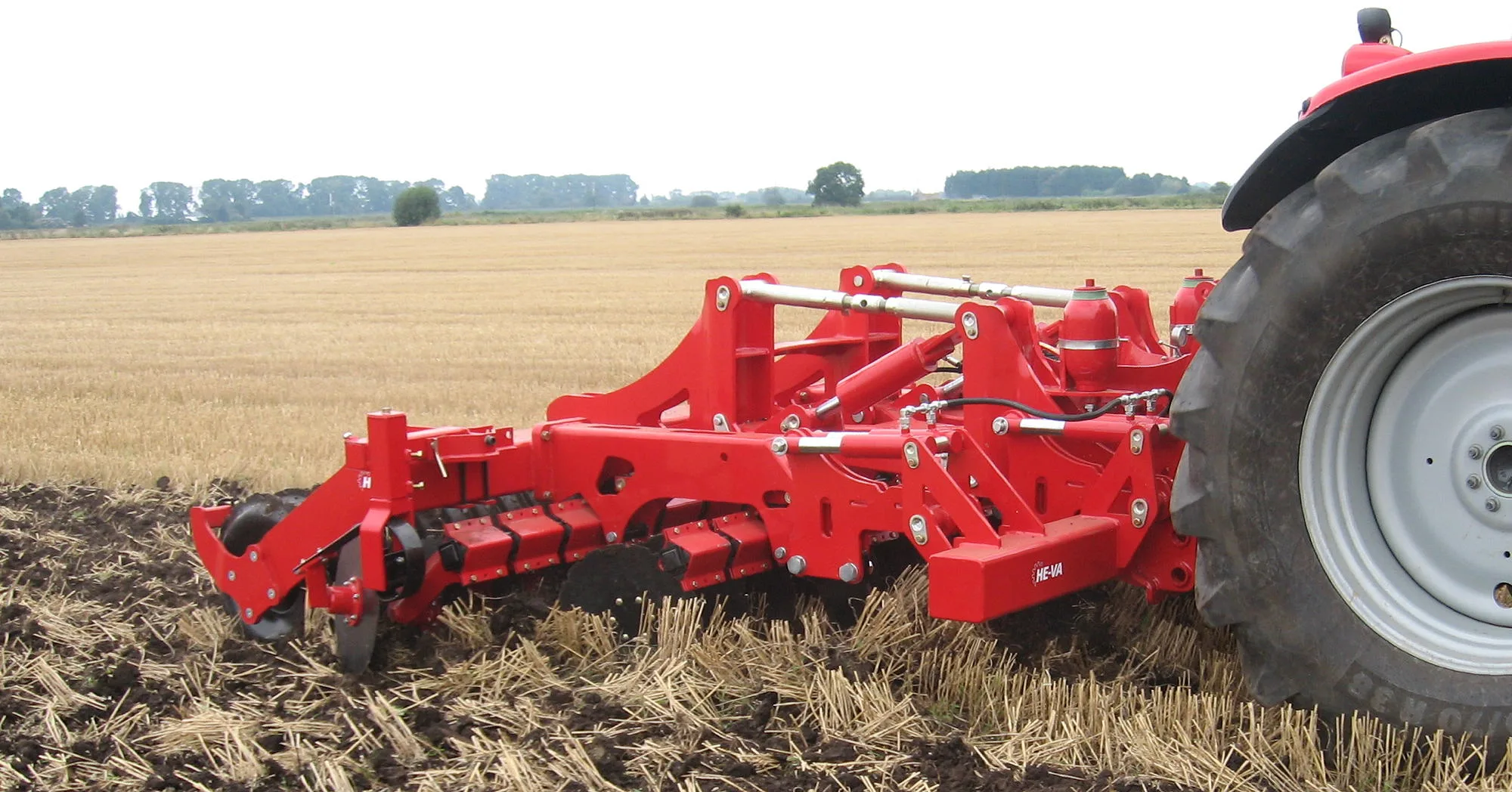 He-Va's new 2.45m Combi-Disc cultivator completes a range that extends to 5.25m in both mounted and trailed formats.