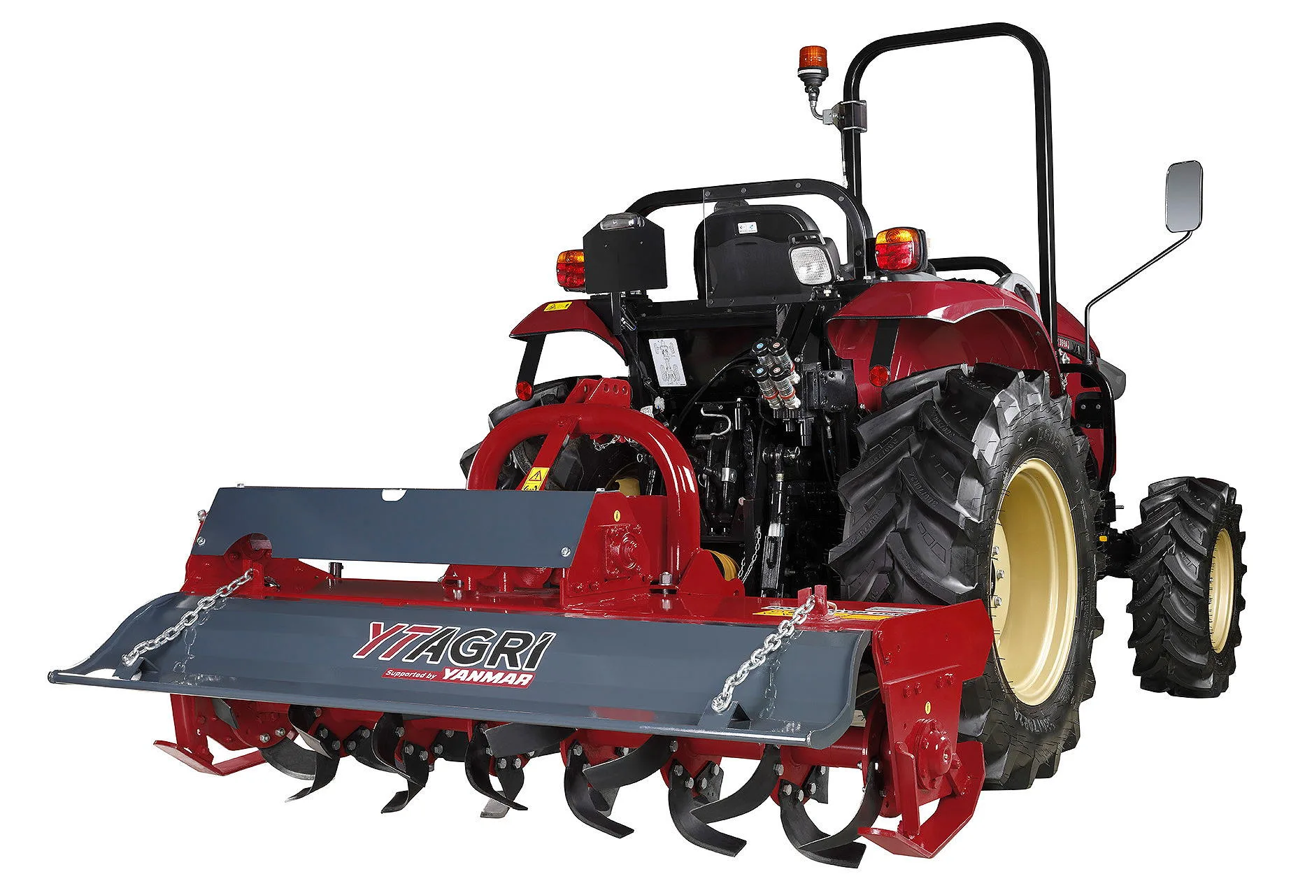 Rotary tillers are also included in the new YTagri range from Yanmar.